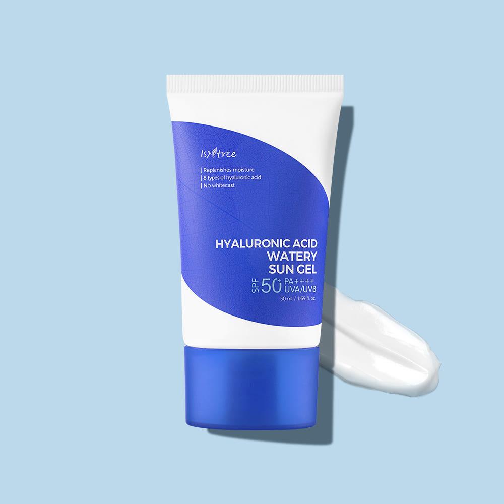 Isntree Hyaluronic Acid Watery Sun Gel SPF50+ PA++++ 50ml - Sun UV Shield Hydrate, Korean