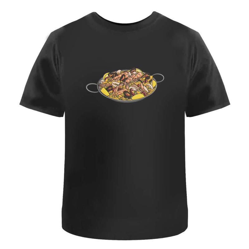 

Paella Cotton T Shirt Ta035961 - Men s Summer Cotton Graphic Tee S разноцветный