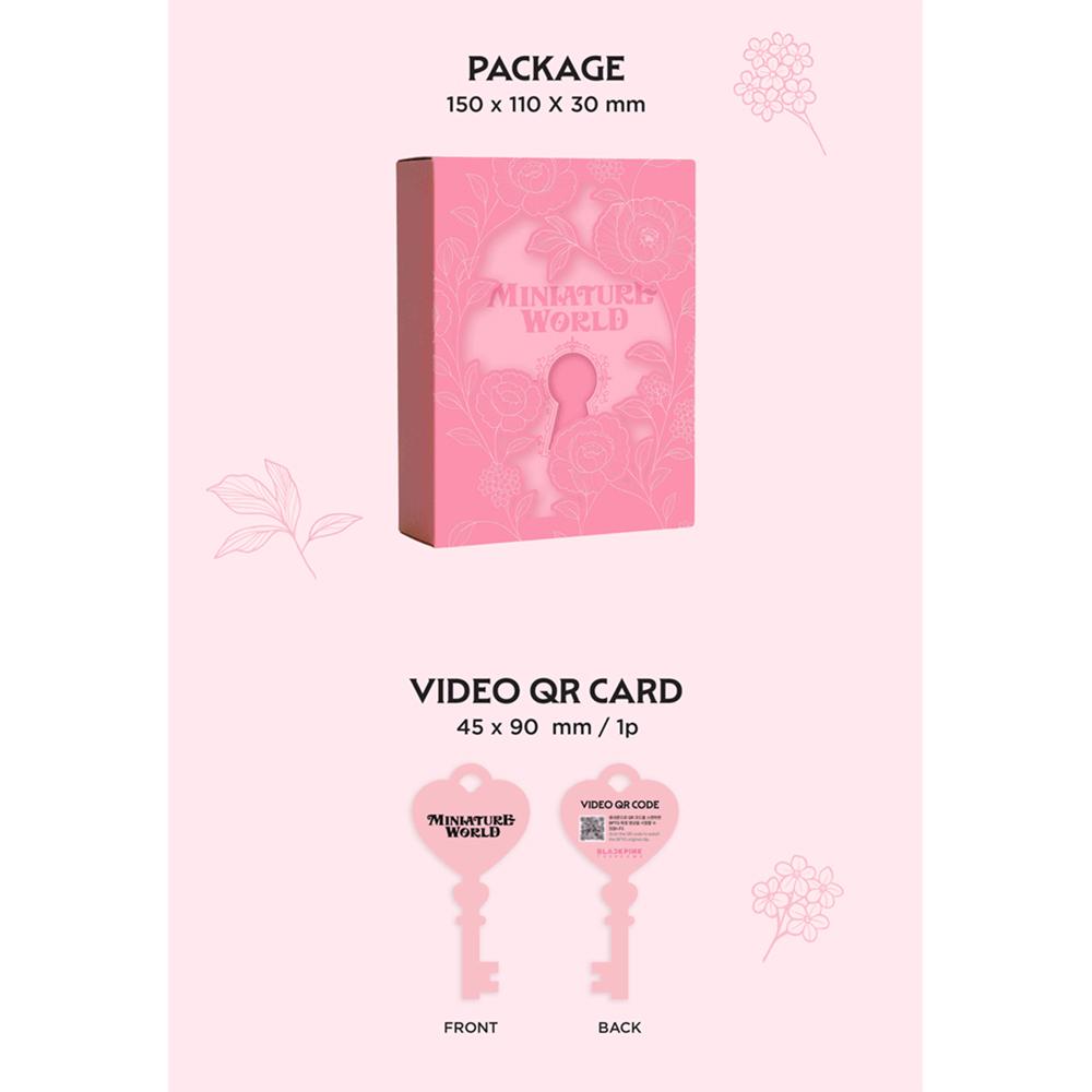 Blackpink Die Spiel-Fotokarten-Sammlung BLACKPINKs MINIATURWELT
