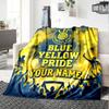 1PC 1 Fc Lokomotive Leipzig Custom Name Patterned Flannel Blanket Suitable For All Seasons for Home Decor Warmth and Comfort Gifts Holiday Present