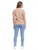 Women's Cotton Polo Shirt with Collar MORAJ 3XL BEIGE