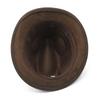 Faux Suede Gentleman Hat Small Brim Classic Jazz Panama Hat