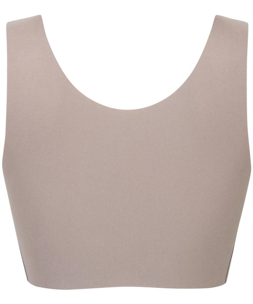 Cotton Blend Comfortable and Less Half Top LL [Wing/Wacoal] Non-wired Bra, Material, Beautiful, Stuffy, [Luxurious Cotton] KB1031, Women's, BR,