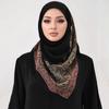 New 110cm Cashew Print Square Hijab Scarf Muslim Women's Breathable Summer Head Cover Fashion Shawl Scarves