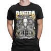 P-Pantera Snake and Metals Classic Funny Graphic 100% Cotton T-Shirt Tops Tees For Men