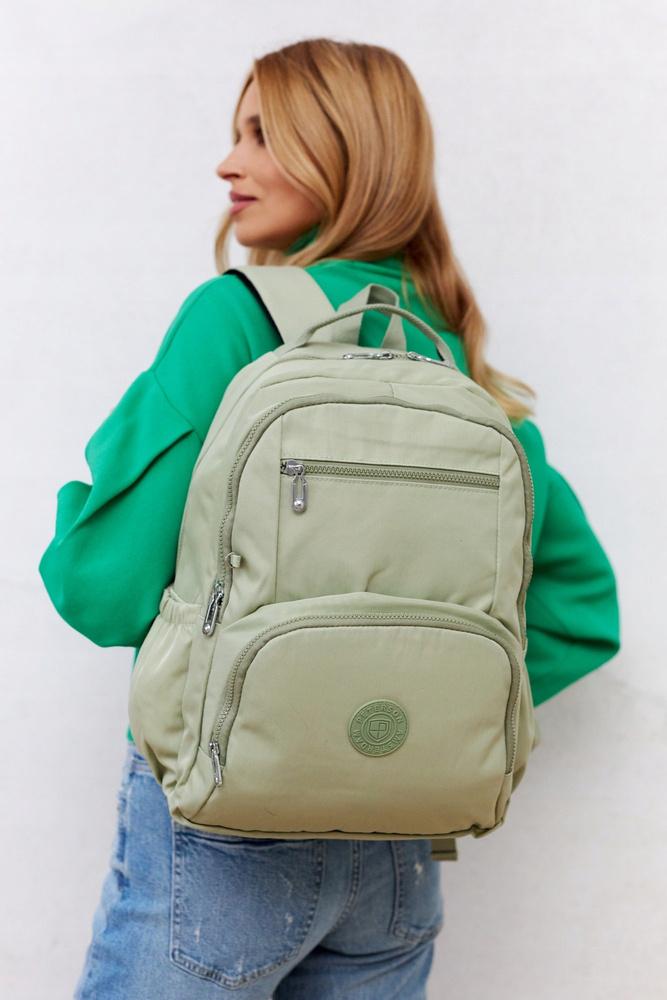 Spacious Women's Nylon Backpack - Peterson