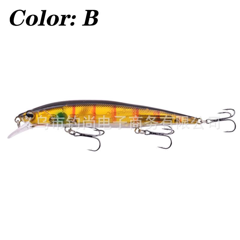 14cm/18.5g Realistic Sliding Weight Minnow Lure for Long Cast Aspius Fishing