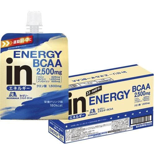 

Morinaga & Co. Energy BCAA Jelly (180g x 6 packs) 10-Second Charge, Energy Drink Flavor, Contains Citric Acid