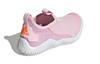 Adidas Rapidazen S .Rdy C Slip Resistant Abrasion Resistant Mid top Kids' Running Shoes Pink White FZ3955
