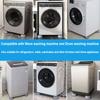 4pcs Anti-Skid Damper Stand Anti Vibration Washing Machine Feet Pads Silent Rubber Refrigerator Base Furniture Raiser Support