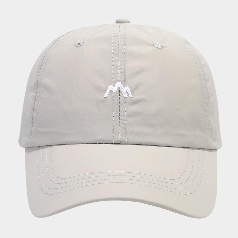 

Весенние кепки для пешего туризма на открытом воздухе, быстросохнущие бейсболки для мужчин и женщин с вышивкой, простые дышащие солнцезащитные шляпы для горных вершин one size