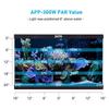 APP Control Coral Reef Aquarium Lamp Freshwater Water Museum Saltwater Lamp LED Marine Aquarium Light Full Spectrum Panel Light