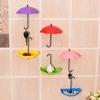 Wall Door Bathroom Kitchen Key Clothing Hanger Storage Rack Umbrella Hook Wall Hook Home Decorative