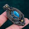 Labradorite pendant copper wire wrapped jewelry original gemstone jewelry tree of life pendant handmade designer jewelry gift for mother