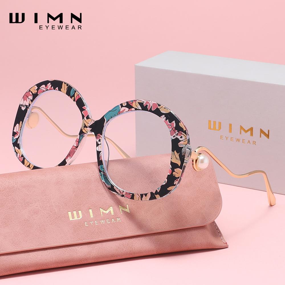 WIMN Classic Round Frame Polarized Sunglasses with Full UV Protection and Contemporary Styling