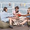 Travel Drink Access Hanging Cup Basket Pack of 4 for Boats Motorhomes and Vehicles, Hook-On Plastic Cup Frame Plus