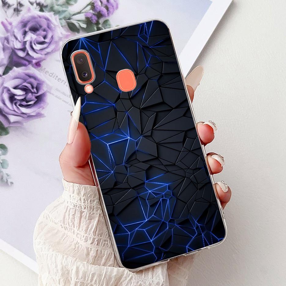 For Samsung Galaxy A20e Case SM-A202F Popular Fashion Painted Cover Soft Silicone Phone Case For Samsung A20e A202F Fundas Coque