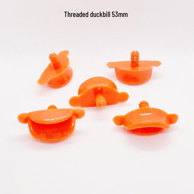 54mm Internetová celebrita Žlutá kachnička Láhev s kyselinou hyaluronovou se závity kachního zobáku