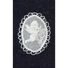 Ki-Sign - Transfert thermocollant dentelle Ange 8x6,5 cm