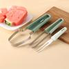 Watermelon Fruit Melon Cutter Quickly Fruit Forks Kitchen Accessories Gadgets for Camping Kitchen Gadgets