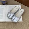 Fashion Female Shallow Footwear Ladies Flats Slides Slip On Shoes Casual Soft Fashion Strange Toe Women Flats Mules Shoes Pink