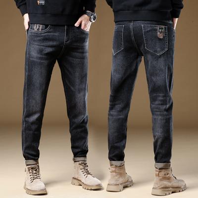 Erkek Streç Kot Erkek Dört Mevsim Normal Slim Fit Tayt Günlük Erkek Pantolon