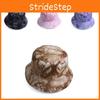 Cotton Summer Tie Dyeing Fisherman Hat With Wide Brim And Sun Protection For Outdoor Use