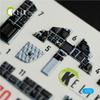 Reskit McDonnell Douglas Strike Eagle Interior Decal 3D Model Plastic Decal RSKK72070 1/72 F-15E (Pentru Hasegawa)