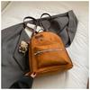 Schoolbag Korean Version Retro Bear Backpack 1011 New Niche Design Cute Kitten Schoolbag Versatile Mini Backpack