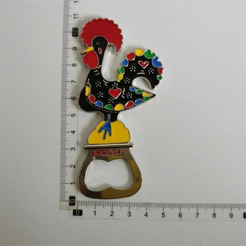 Portugal Fridge Magnets Tourist Souvenir Portuguese Cock Lisboa Tram Guitar Magnetic Refrigerator Sticker Collection Travel Gift