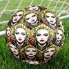 Marilyn Monroe Print Size 5 Soccer Ball, Standard Match Football for Sports Game and Team Practice, Ideal Gift for Soccer Fans