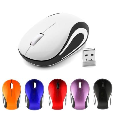 Mini Optical Computer Peripherals Adjustable DPI Wireless Mouse 2.4GHz Gaming Mice