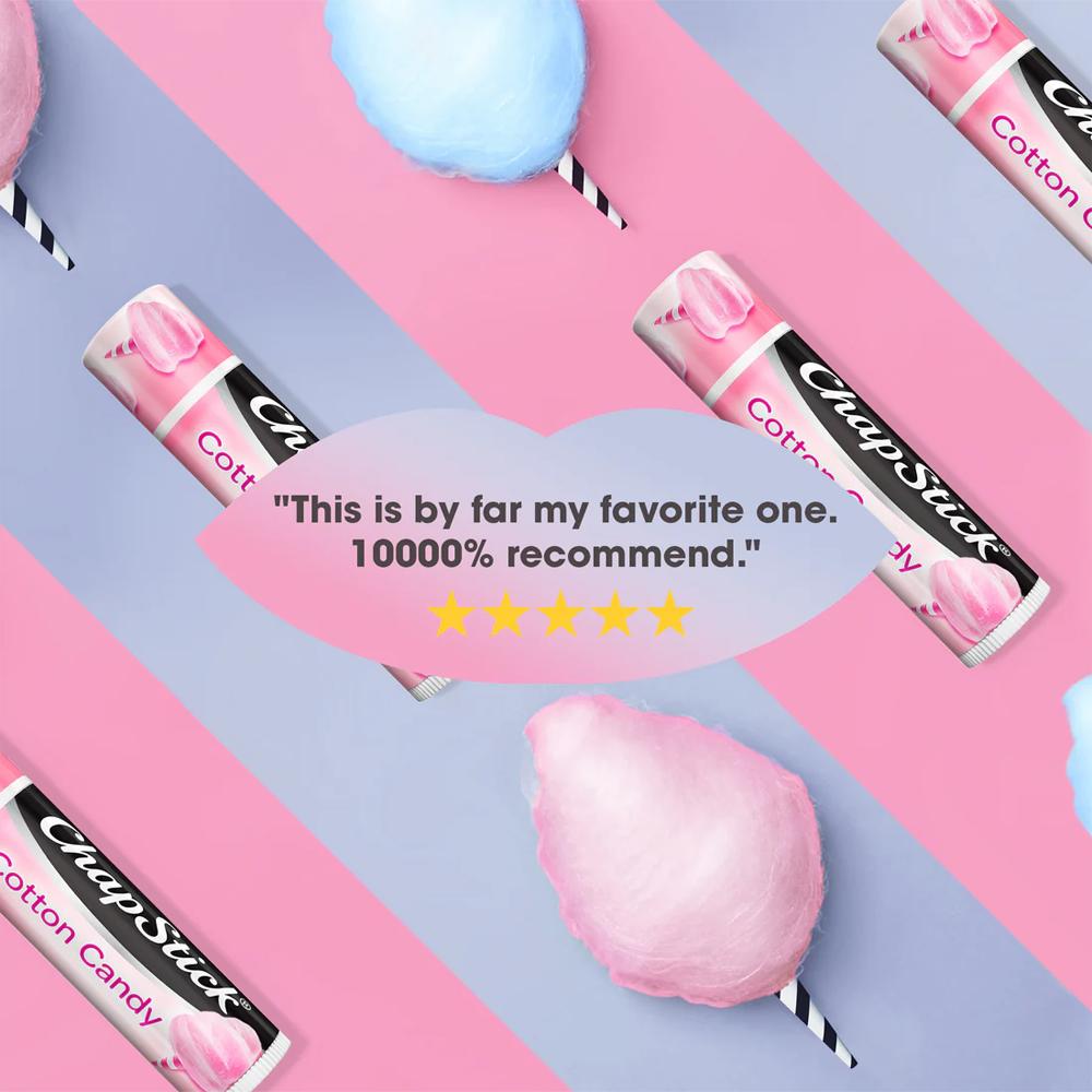 Nawilżający balsam do ust wata cukrowa Cotton Candy Chapstick 1 sztuka