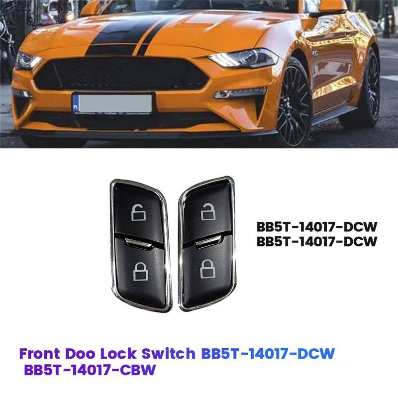 Left Front Door Lock Switch BB5T-14017-DCW For Ford Mustang F150 2015-2020 Power Door Lock Unlock Button BB5T14017DCW Parts