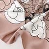 Fashion 90CM Camellia Twill Silk Women Scarf Beach Sunscreen Foulard Shawl Female Hair Hijab Wraps Neckerchief Bandanda Echarpe
