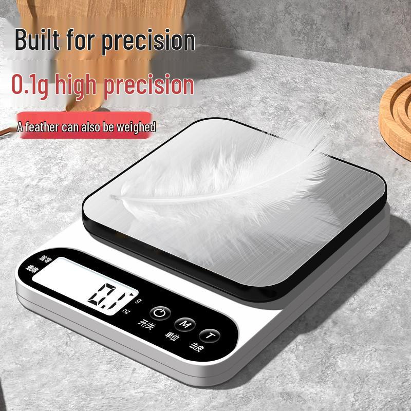 Compact Precision Kitchen Scale: Accurate Electronic Gram Weighing for Household and Food Use