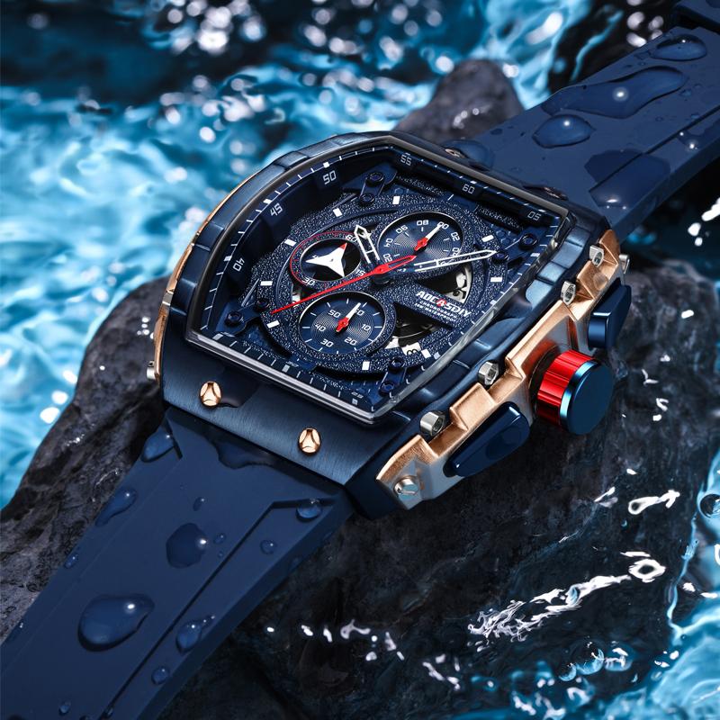 Fashion Movement Quartz Watch For Men Business Date Wristwatch Luxury Waterproof Time Clock