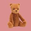Shy Series Ginger Bear Cute Companion Doll Plush Doll 17cm/27cm Height