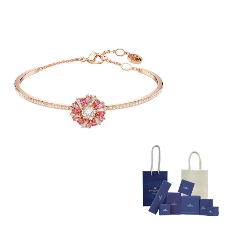 Swarovski Idyllia Faux Crystal Bangles Womens