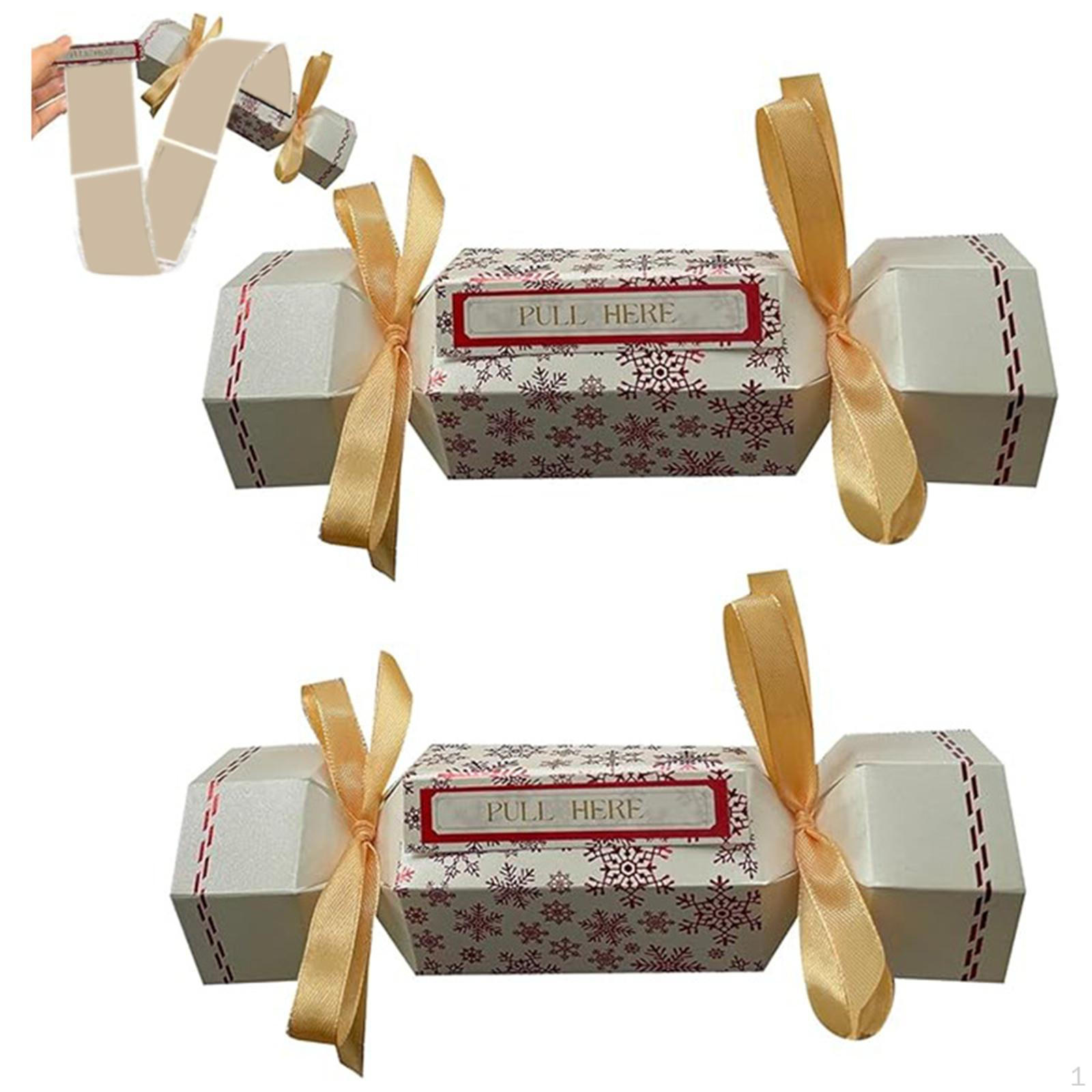 

2 шт. Рождественский сюрприз-сумочка для денег в форме конфеты White