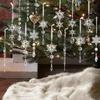 18pcs Clear Acrylic Christmas Hanging Teardrop Shape Icicle Decorations Pendant  Home Decor