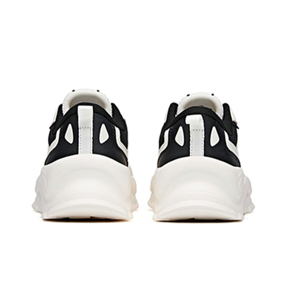 Anta Breathable Shock Absorbing Durable Low Top Training Shoes Women Sneakers White Black 922127026-3