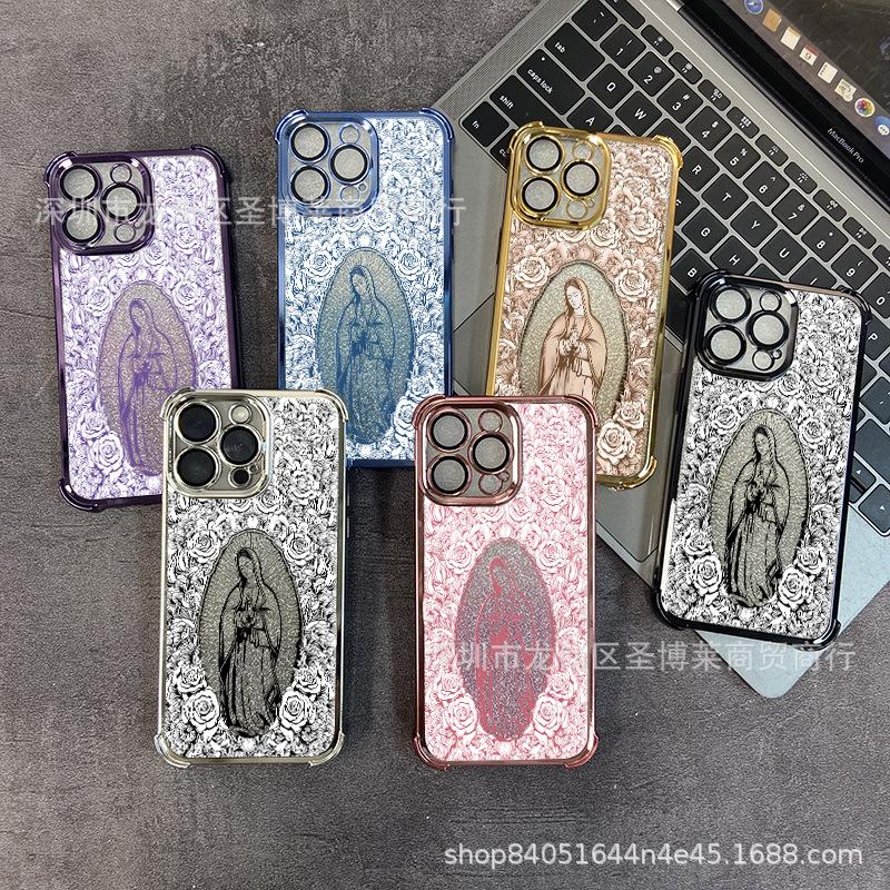 Full screen flower suitable for Samsung S26 mobile phone case S25ULTRA anti-drop GalaxyS23 protective case NOTE20