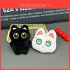Black Cat Plush Keychain With Squeaker Beads For Kids And Collectors