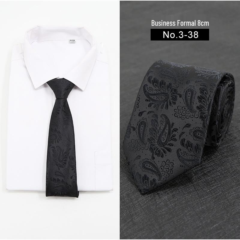 Men's Formal Business Casual Solid or Striped Tie