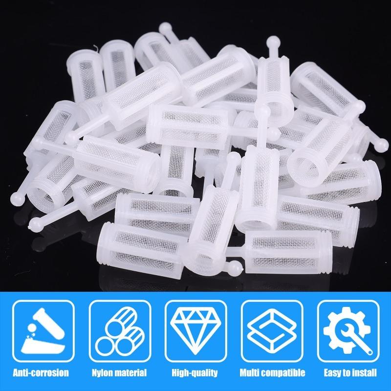 Nylon Fine Mesh Filter for Car Paint Spray Gun Replaceable Part Prevent Clogging Paint Feed Sprayer for Auto Styling Graffiti