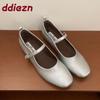 Fashion 2025 New Fashion Shallow Women Mary Janes Flats Shoes Spring Autumn Casual Female Buckle Strap Footwear Flats Shoes For Ladies