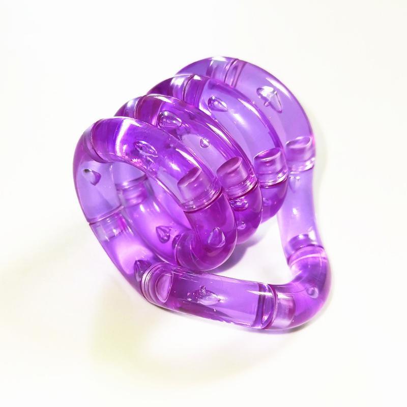 Color Changing Fidget Toy Flexible Twisting For Kids Adults Stress Relief Office Travel Use