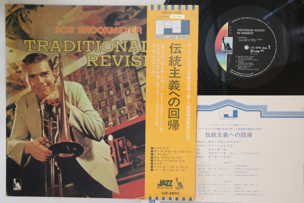 LP Record BOB BROOKMEYER QUINTET - Traditionalism Revisited LLR8890 LIBERTY 1973 Japan Obi Jazz Used