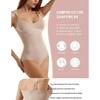 Women Sling Open Crotch Bodysuit Tummy Control Hip Lifting Body Shaper